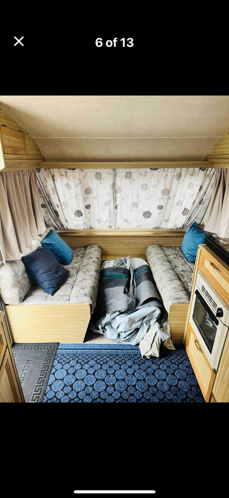 1998 crown regent 5 birth caravan