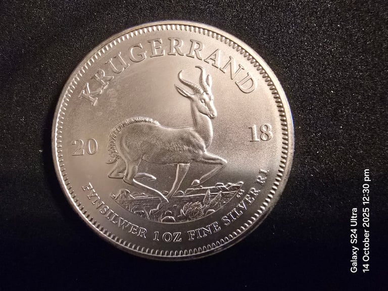 image for 2018 1oz Silver Krugerrand Coin
