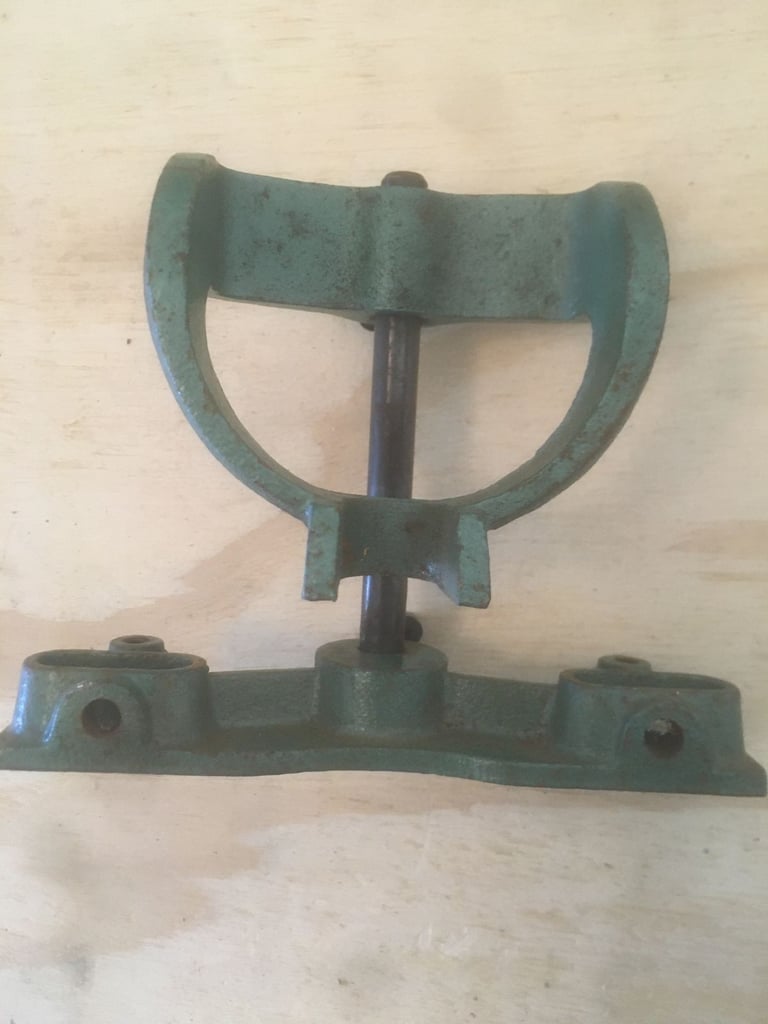 Mortising Jig Attachment For Use With Bench Drill Morticing Chisels