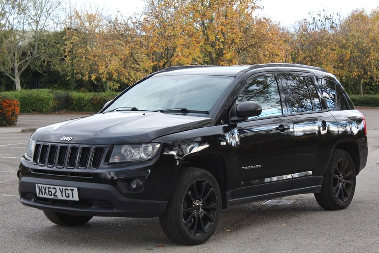 2012 Jeep Compass 2.4 Compass Black Edition CVT 4WD 5dr SUV Petrol Automatic