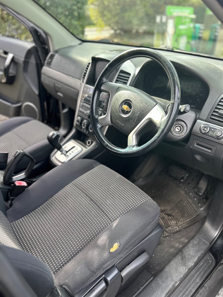 For Sale:  Chevrolet Captiva 2010 automatic  – Spares or Repair