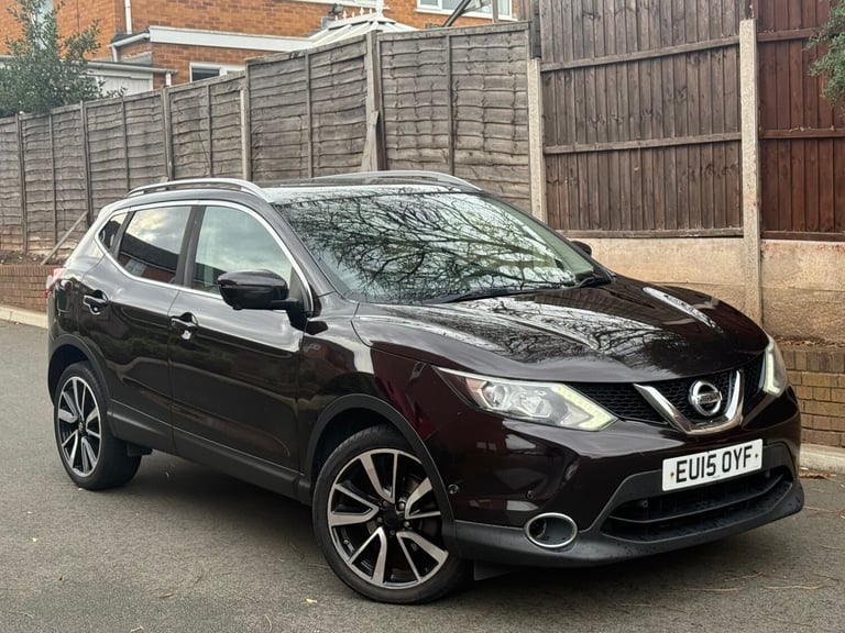 2015 NISSAN QASHQAI 1.5 dCi Tekna 5dr Diesel Leather Rcam Heated Seats panroof