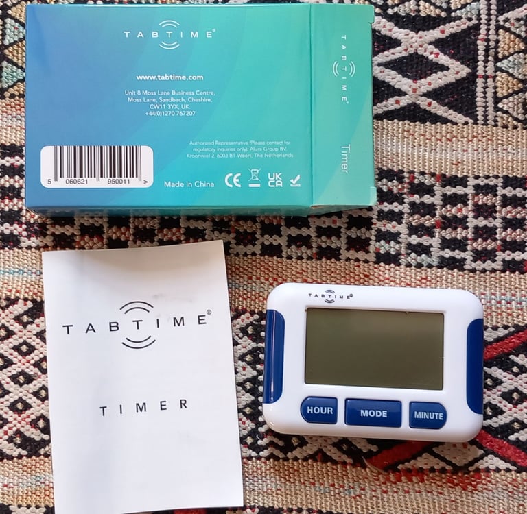 image for Tab Time Electronic timer with 8 settings