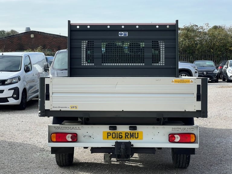 2016 Vauxhall Movano F3500 L3H1 2.3 CDTI CRC DROPSIDE CREWCAB/DROPSIDE Diesel Manual