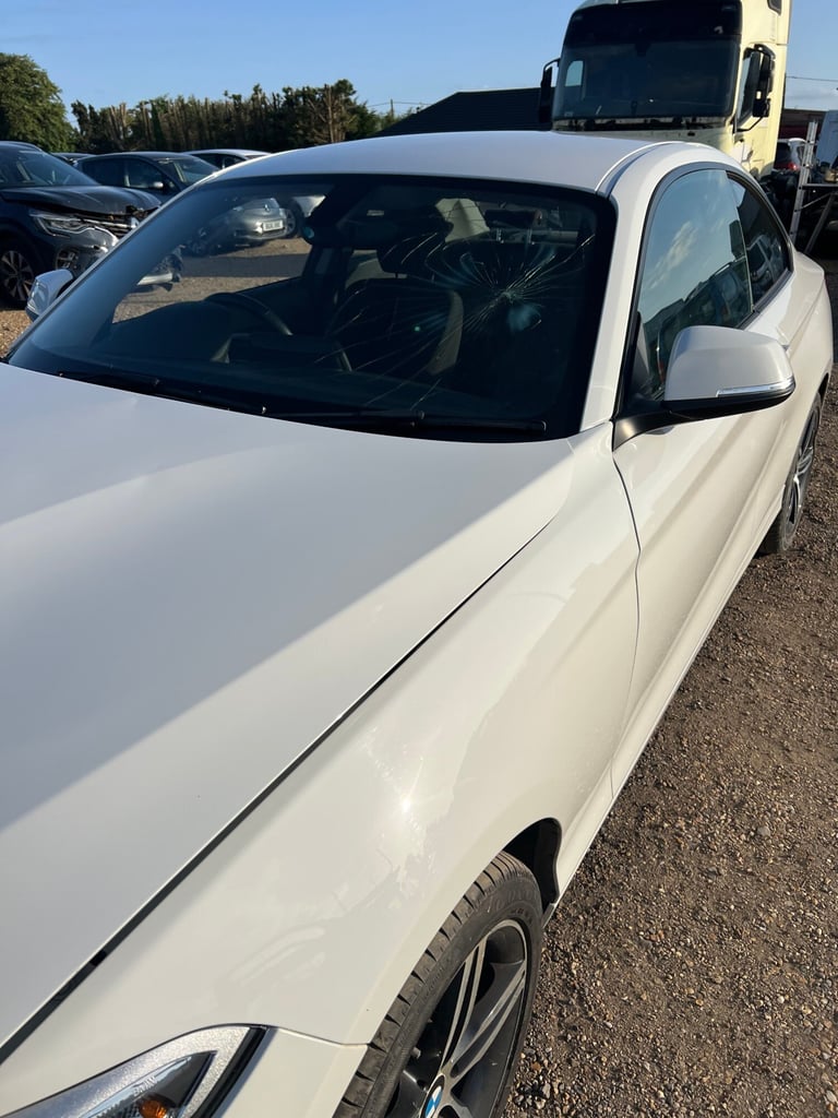 2016 BMW 218I SPORT COUPE AUTOMATIC SALVAGE DAMAGED REPAIR EURO 6 ULEZ  CAT S 