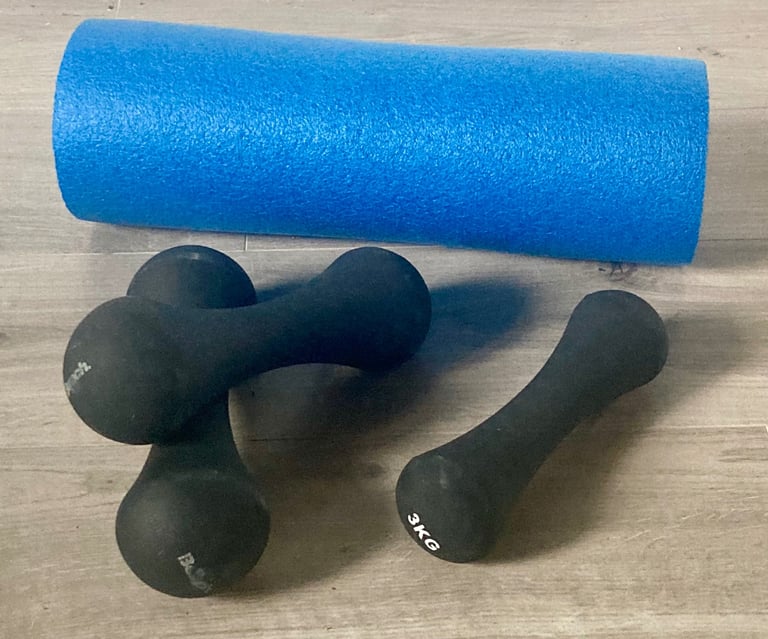 image for Dumbells & Foam Roller