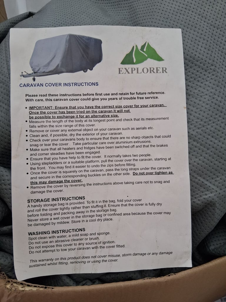 Van Cover water-resistant breathable