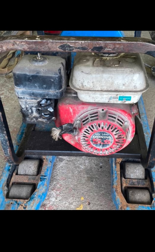 Honda GX200 3.5KVA Petrol Generator, 110V 240V Sockets.