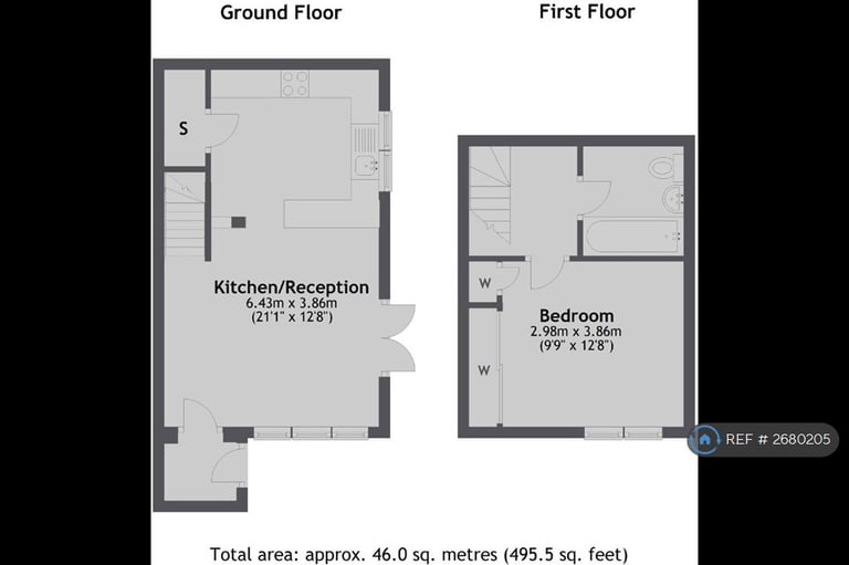 1 bedroom house in Hull Close, London, SE16 (1 bed) (#2680205)