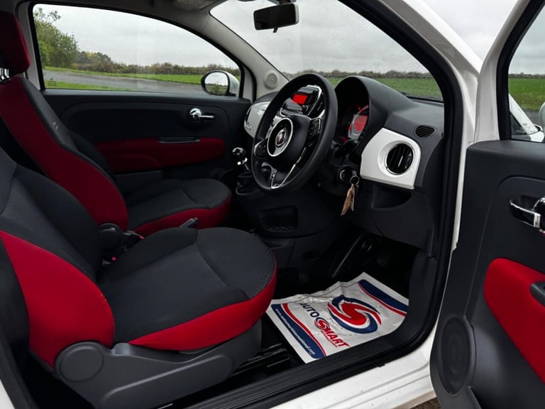 2016 Fiat 500 1.2 ECO Pop Star Euro 6 (s/s) 3dr Hatchback Petrol Manual