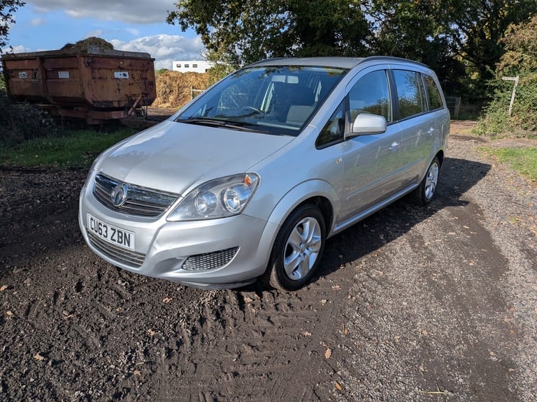2013 Vauxhall Zafira 1.6i [115] Exclusiv 5dr MPV Petrol Manual