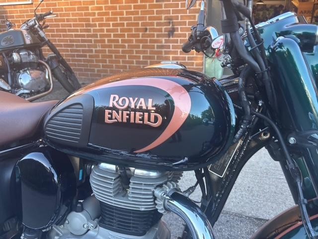 2022 ROYAL ENFIELD CLASSIC 350CC E5 HALCYON GREEN USED