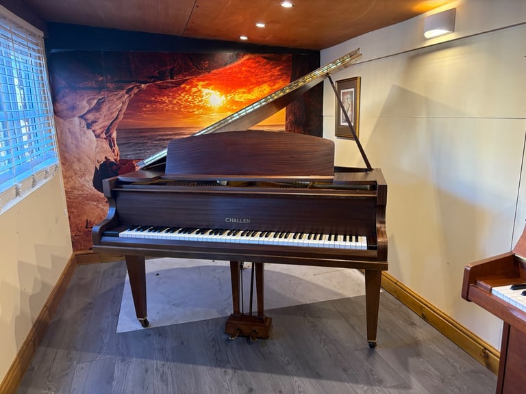 Compact Challen Baby Grand Piano, FREE DELIVERY 