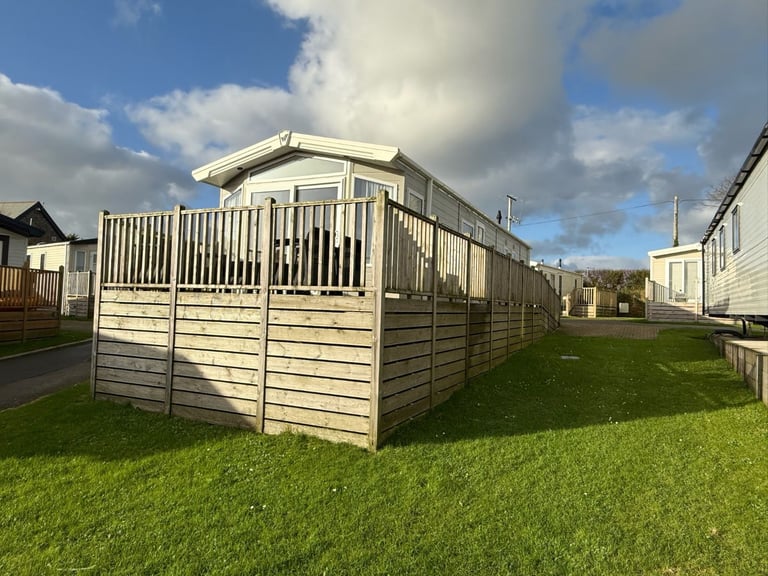 Willrby Aspen on private sale at Seaview Gorran Haven, Cornwall PL26 6LL sea views and deck