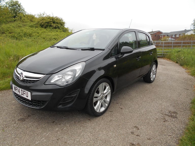 VAUXHALL CORSA 1.3 CDTI DIESEL DESIGN BLACK 2014 £35 ROAD TAX BARGAIN ONLY £2295 *LOOK* PX/DELIVERY