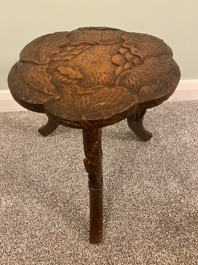 LIBERTY LONDON ANTIQUE JAPANESE STOOL / TABLE / LAMP / PLANT STAND ETC 