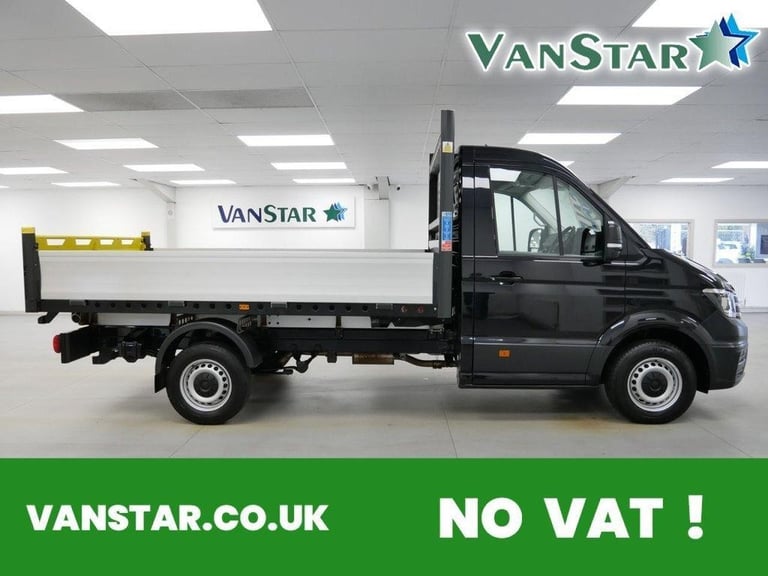 72 VW CRAFTER CR35 2.0 TDI 140 BHP L2 MEDIUM ETG FACTORY TIPPER ( NO VAT ! )