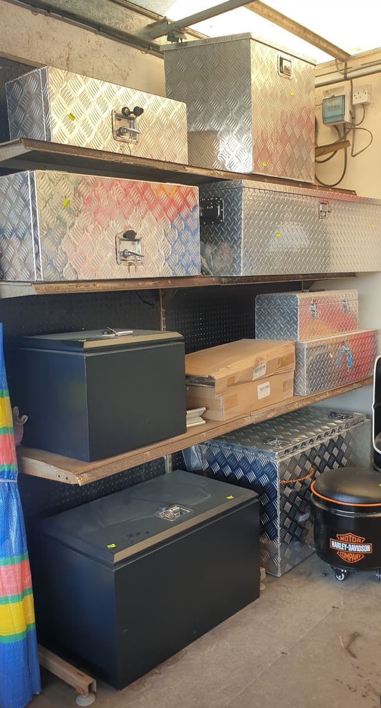 Aluminium Checker Plate toolboxes suit lorries trucks Trailers tractor recovery straps & parts