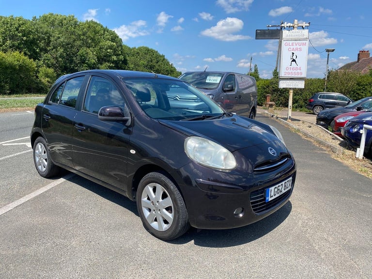 image for NISSAN MICRA 1.2 12V Acenta Black Auto Petrol 2012