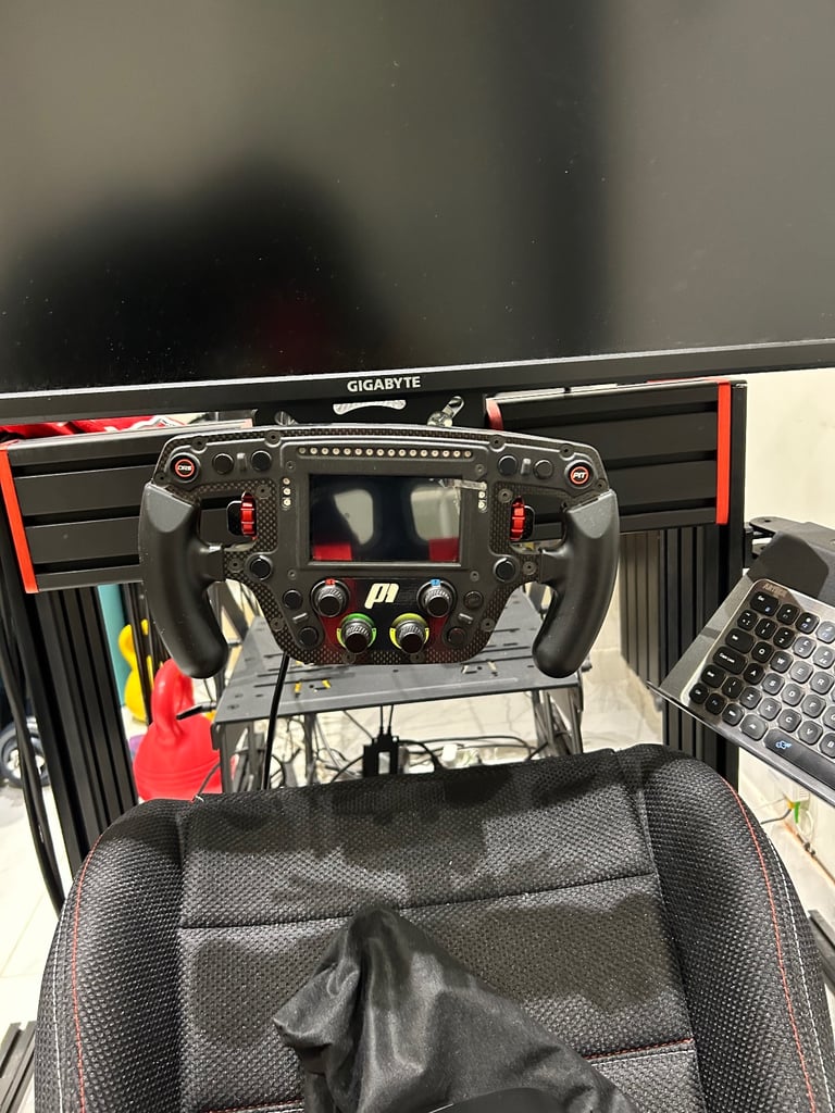 Ultimate Sim Racing Full Setup Rig Cockpit + PC INCLUDED & VR HEADSET ...