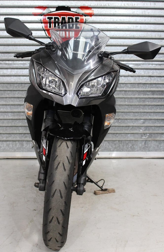 2013 13 KAWASAKI EX 300 ADF NINJA BLACK TRADE SALE NEW MOT 22K CUSTOM PAINT CATN