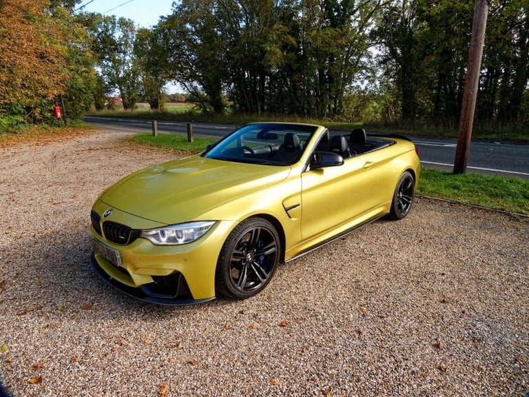 2015 M BMW M4 3.0 BITURBO CONVERTIBLE 2DR PETROL DCT EURO 6 (S/S) (431 PS)