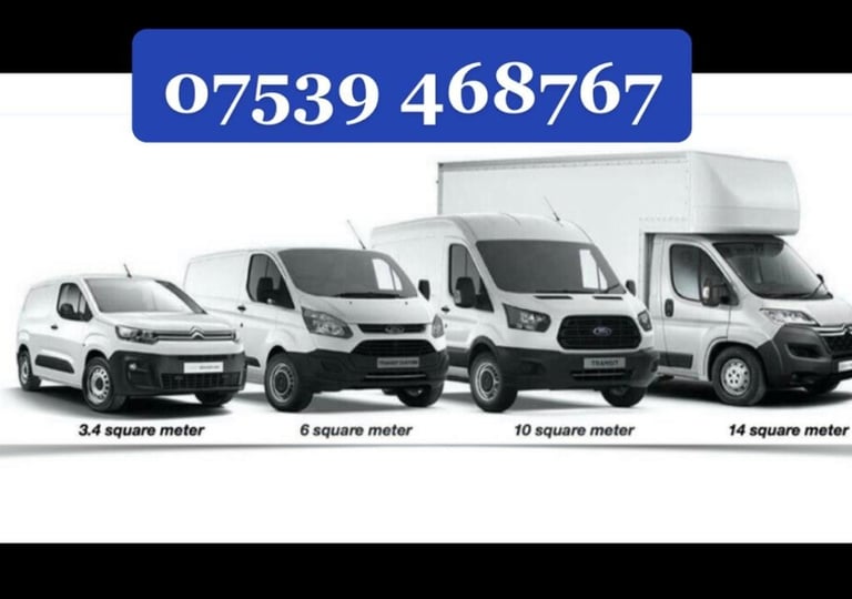 MAN WITH BIG VAN HIRE PROFESSIONAL LAST MINUTE 2/3BEDROOM FLAT HOUSE OFFICE BIKE FURNITURE MOVERS