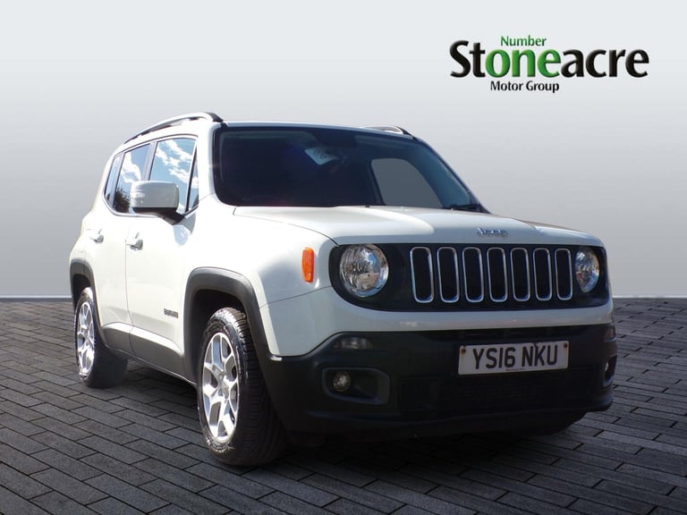 2016 Jeep Renegade Renegade My16 1.6 Multijet Ii 120hp Longitude ESTATE Diesel Manual