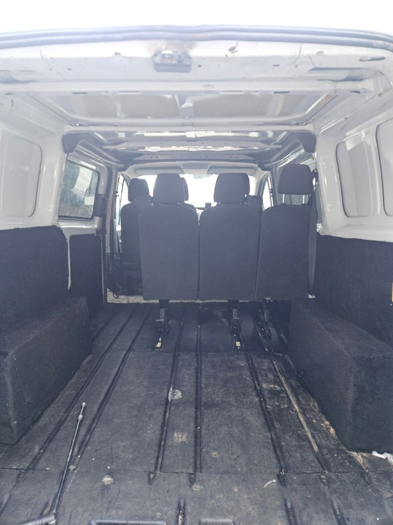 2015/ transit custom t300s crew van 6 seats sim vivaro trafic sprinter relay