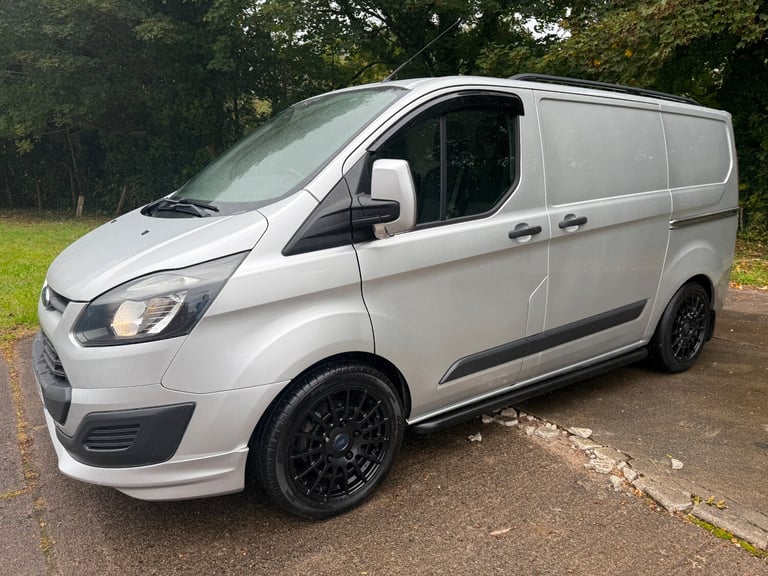 2016 FORD TRANSIT CUSTOM 290 LR 6 SPEED PANEL VAN IN SILVER Diesel
