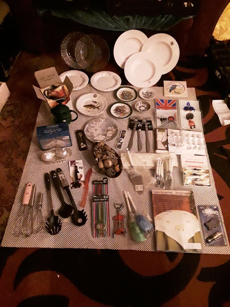 image for A selection of 44 household items