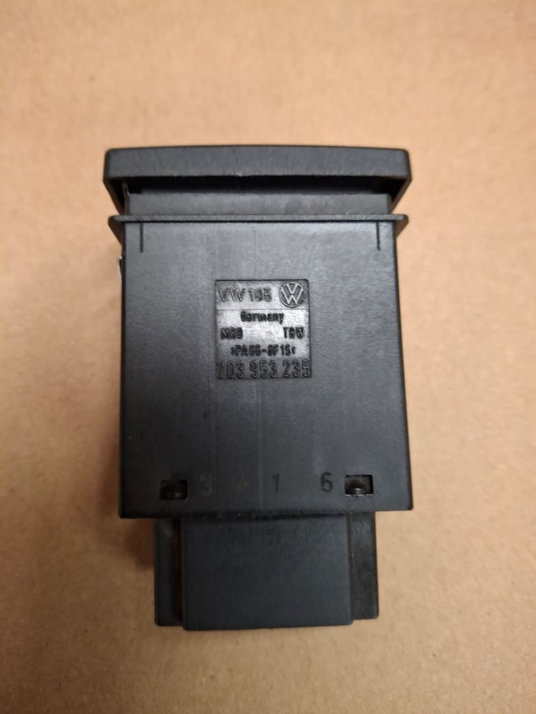 VW Volkswagen T4 Transporter Dashboard Trim Warning Hazard Switch