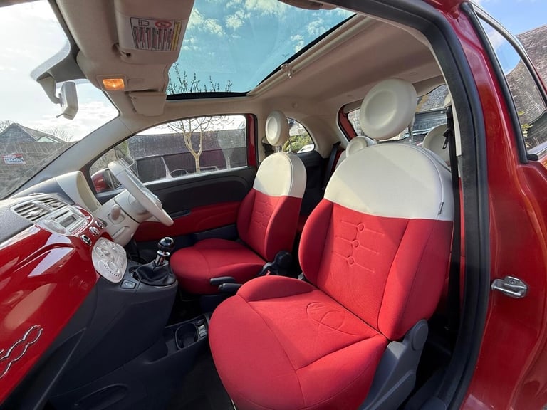 2011 Fiat 500 1.2 Lounge 3dr [Start Stop] HATCHBACK Petrol Manual