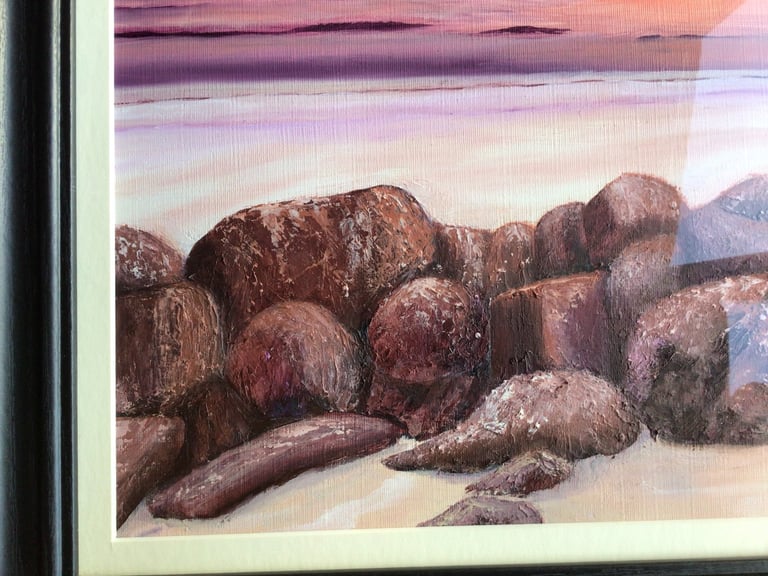 Original Oil Artwork, Bondi Beach, Australia.