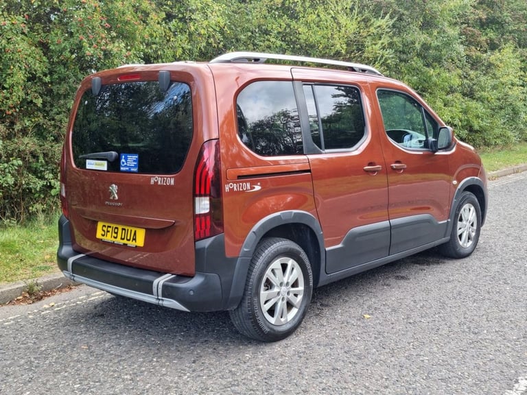 2019 Peugeot Rifter 3 Seat Wheelchair Accessible Disabled Access Vehicle WAV  MPV Diesel Manual