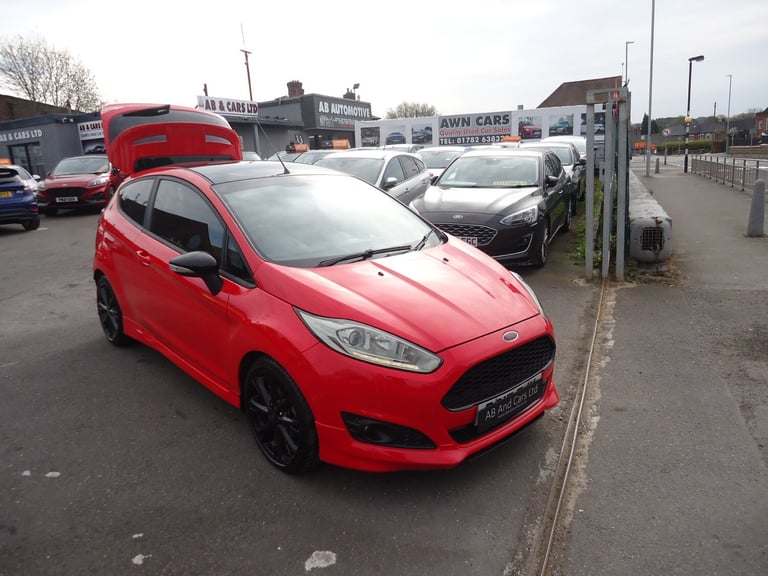 2017 Ford Fiesta 1.0 EcoBoost 140 ST-Line Red 3dr HATCHBACK Petrol Manual