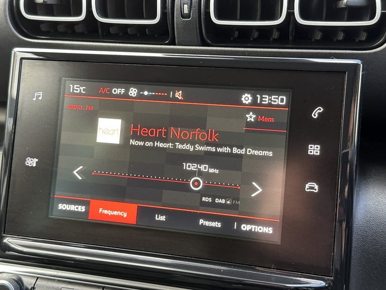 2018 Citroen C3 AirCross 1.2 PureTech Petrol Manual Feel 5 Door Hatchback Blue.