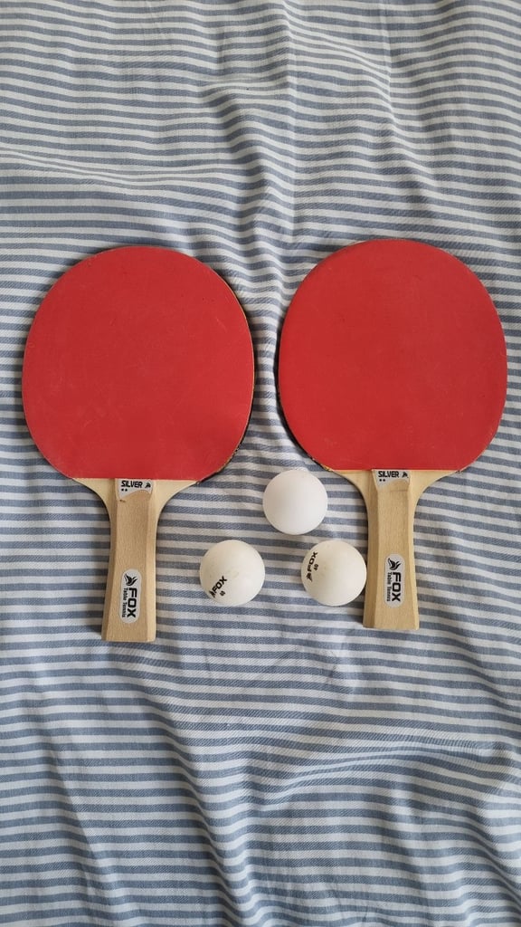 Table Tennis Fox Silver set