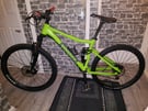 Voodoo minustor full suspension mountain bike