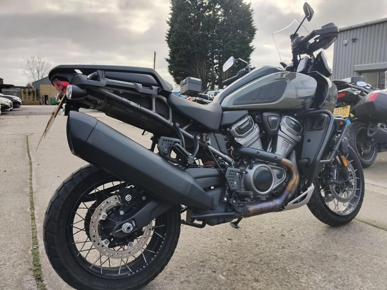 image for 2021 71 HARLEY-DAVIDSON PAN AMERICA 1250 MINT ADVENTURE TOURER GS GREEN