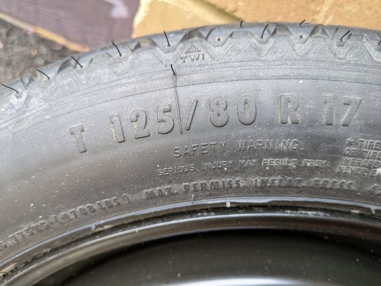 BMW Space Saver Wheel in a wallet