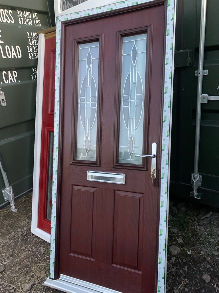 Brand new composite front door with high security locks Free local delivery 