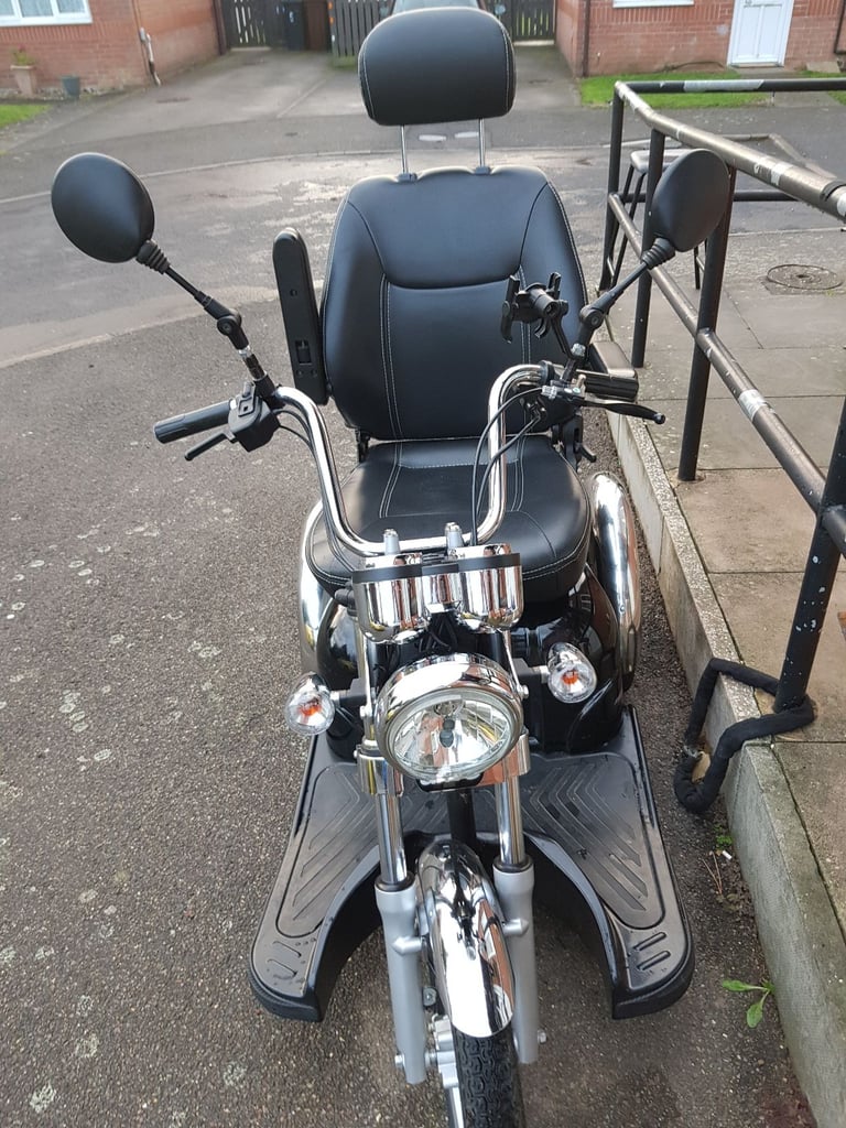 Mobility scooter  sports rider 