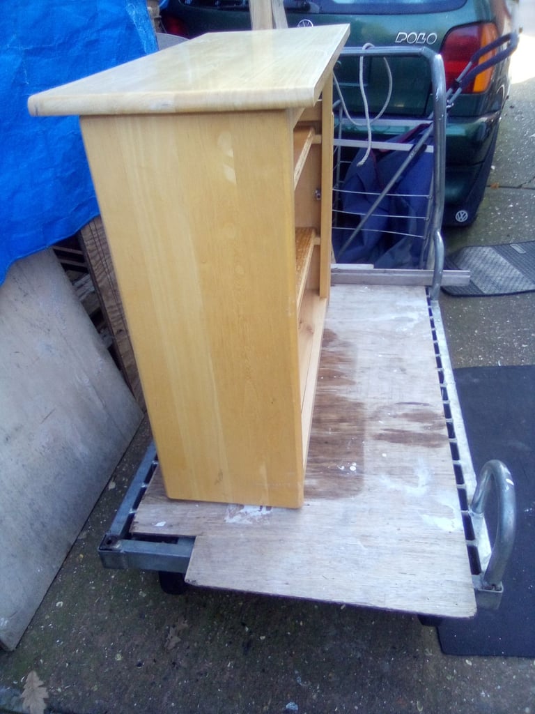 Solid pine wood deep handmade shelfing unit 
