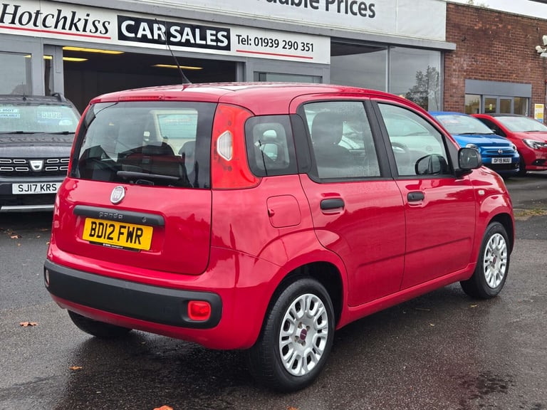 2012 Fiat Panda 1.2 Panda Pop 5dr Hatchback Petrol Manual