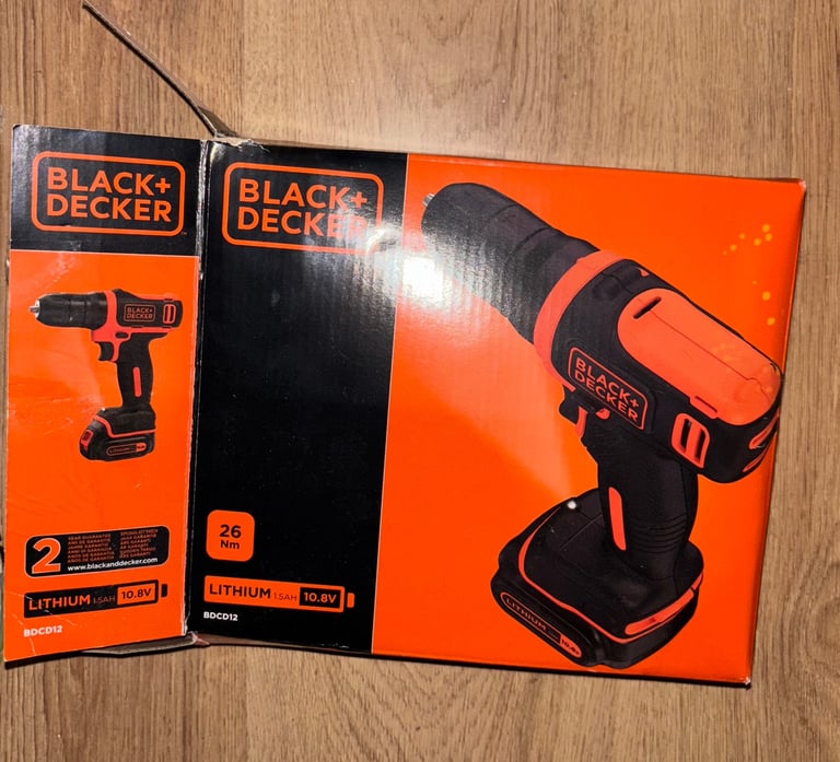 image for Black & Decker 10.8 V Lithium Drill *Collection in E11 3 area*