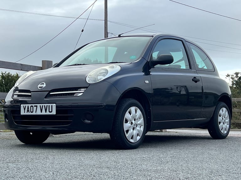 2007 Nissan Micra 1.2 Initia 3dr full service history. first car super low miles HATCHBACK Petrol...
