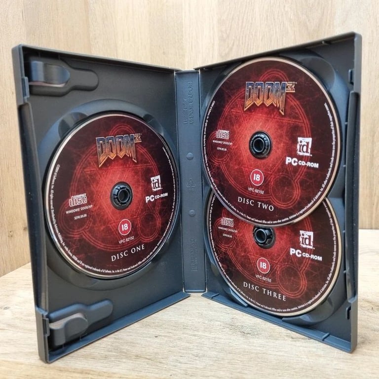Doom 3 PC Cd-Rom Windows Game.