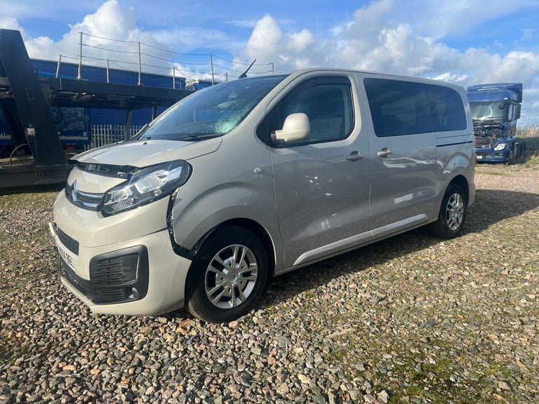 image for 2018 CITROEN SPACETOURER BUSINESS BEIGE VAN SALVAGE DAMAGED REPAIR EURO 6 MWB 