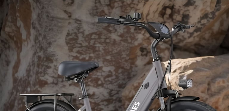 HillMiles 26" Electric Bike 7 Speed 36V 13Ah City E-Bike 80-100km Long Range UK